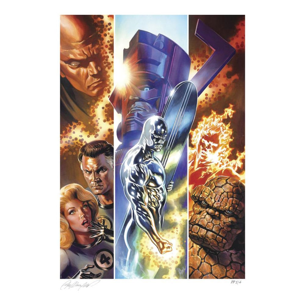 Marvel Fantastic Four #48 Kunstdruck Fantastic Four 61 x 46 cm - ungerahmt Image 1