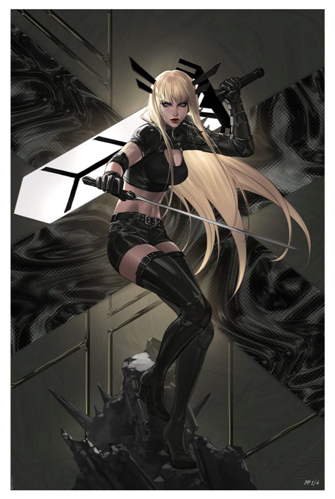 X-Men Kunstdruck Illyana Rasputin: Magik 61 x 41 cm - ungerahmt Image 1