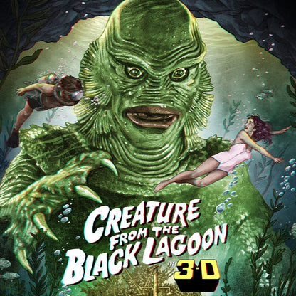 Der Schrecken vom Amazonas Kunstdruck Creature from the Black Lagoon (3D Variant) by Ruiz Burgos 61 x 46 cm - ungerahmt Image 4