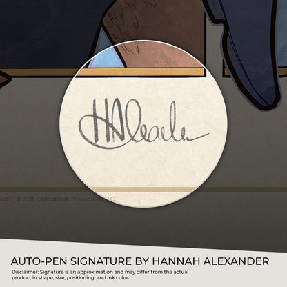 Critical Role Kunstdruck Marisha Ray: 10th Anniversary Art Nouveau Illustrations 46 x 28 cm - ungerahmt Image 3