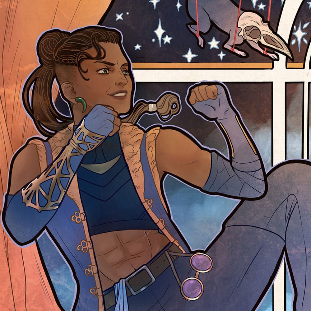 Critical Role Kunstdruck Marisha Ray: 10th Anniversary Art Nouveau Illustrations 46 x 28 cm - ungerahmt Image 4