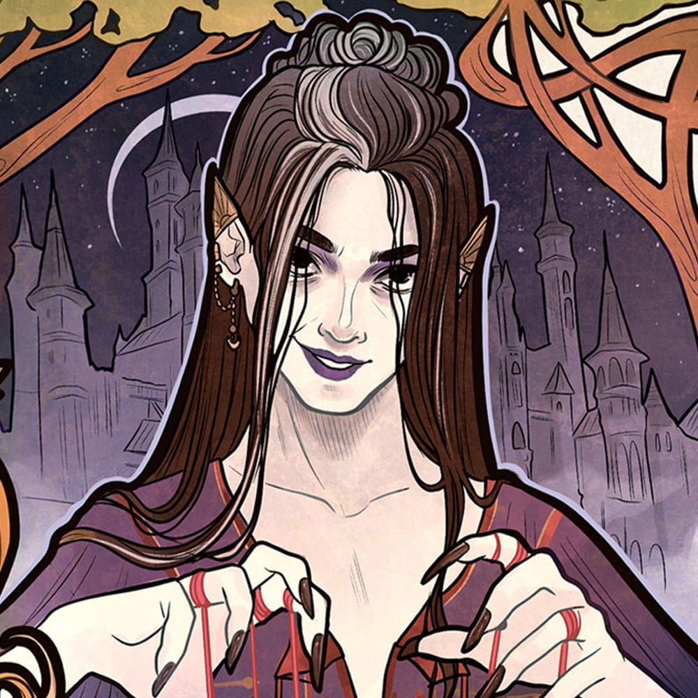 Critical Role Kunstdruck Marisha Ray: 10th Anniversary Art Nouveau Illustrations 46 x 28 cm - ungerahmt Image 6