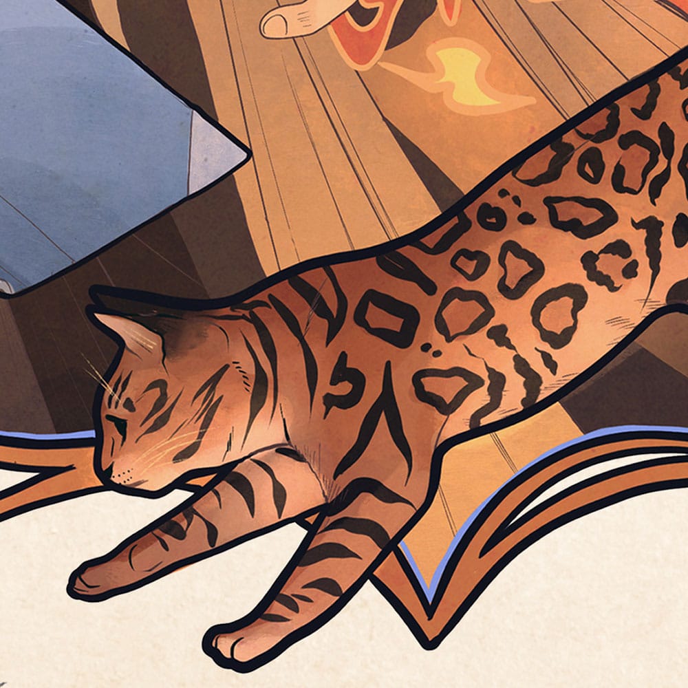 Critical Role Kunstdruck Liam O'Brien: 10th Anniversary Art Nouveau Illustrations 46 x 28 cm - ungerahmt Image 7