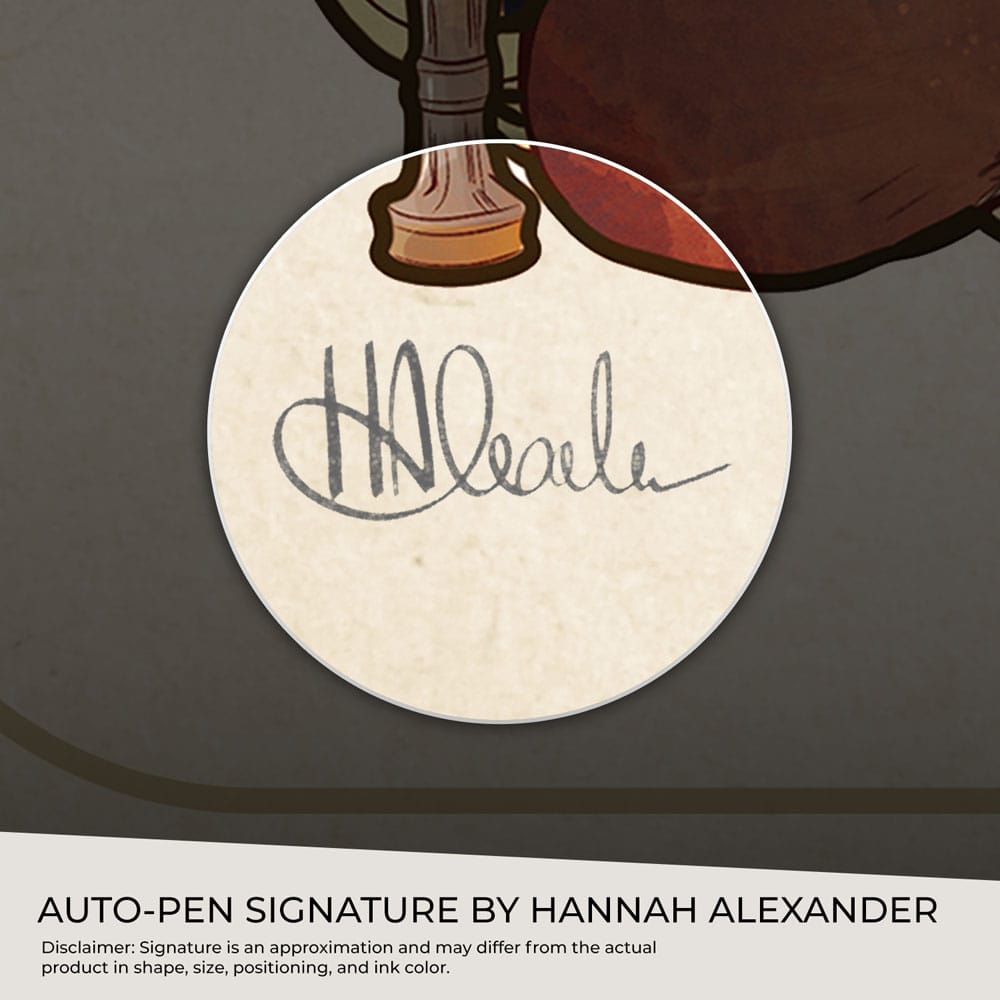 Critical Role Kunstdruck Ashley Johnson: 10th Anniversary Art Nouveau Illustrations 46 x 28 cm - ungerahmt Image 3