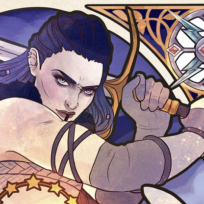 Critical Role Kunstdruck Ashley Johnson: 10th Anniversary Art Nouveau Illustrations 46 x 28 cm - ungerahmt Image 4