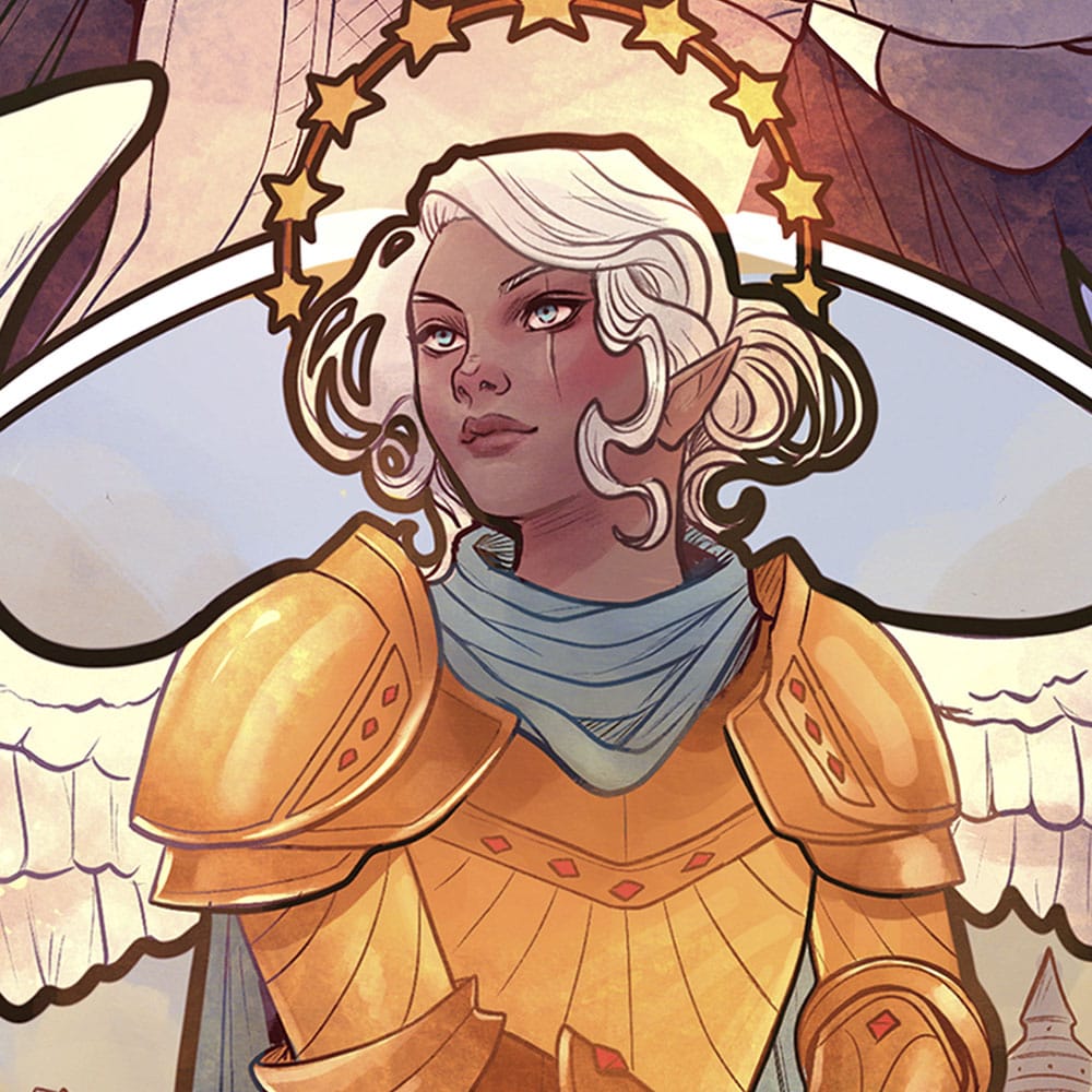 Critical Role Kunstdruck Ashley Johnson: 10th Anniversary Art Nouveau Illustrations 46 x 28 cm - ungerahmt Image 5