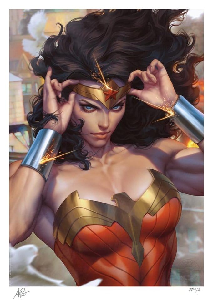 DC Comics Kunstdruck Wonder Woman #1 (2023) 61 x 46 cm - ungerahmt Image 1