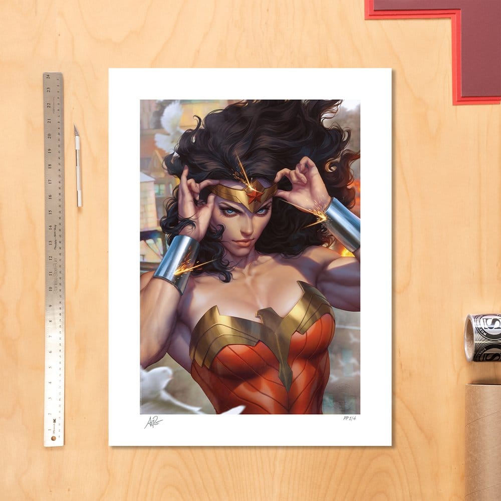 DC Comics Kunstdruck Wonder Woman #1 (2023) 61 x 46 cm - ungerahmt Image 2