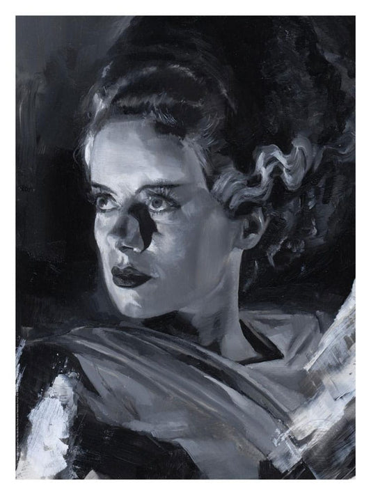 Frankensteins Braut Kunstdruck Bride of Frankenstein by Chris Valentine 41 x 31 cm - ungerahmt Image 1