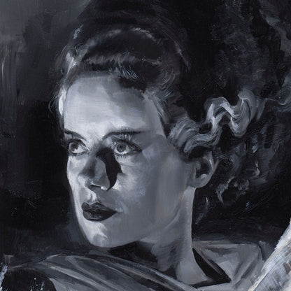 Frankensteins Braut Kunstdruck Bride of Frankenstein by Chris Valentine 41 x 31 cm - ungerahmt Image 3