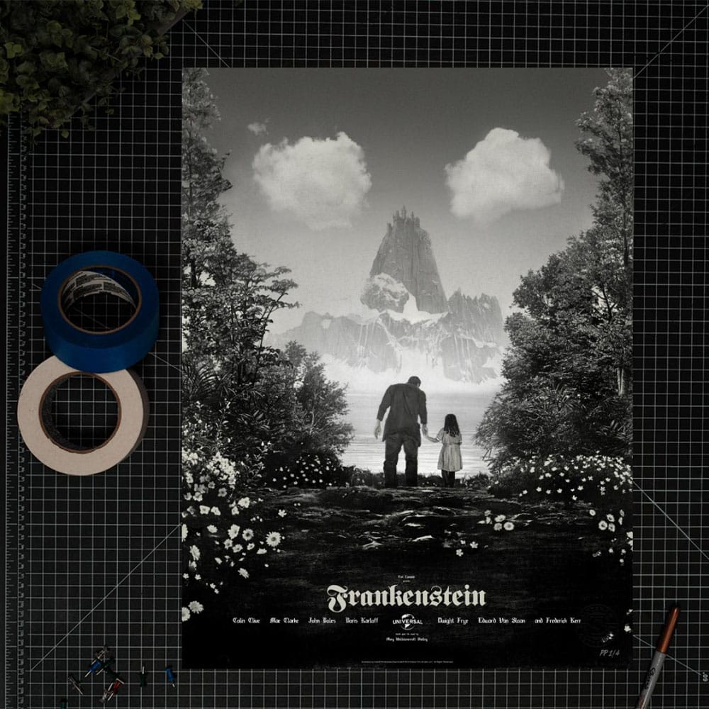 Frankenstein Kunstdruck Frankenstein by Greg Ruth 61 x 46 cm - ungerahmt Image 2