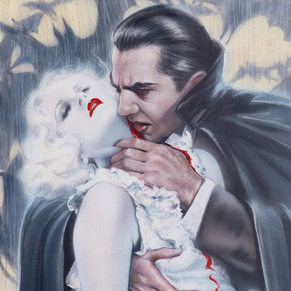 Dracula Kunstdruck The Kiss by Olivia De Berardinis 70 x 43 cm - ungerahmt Image 3