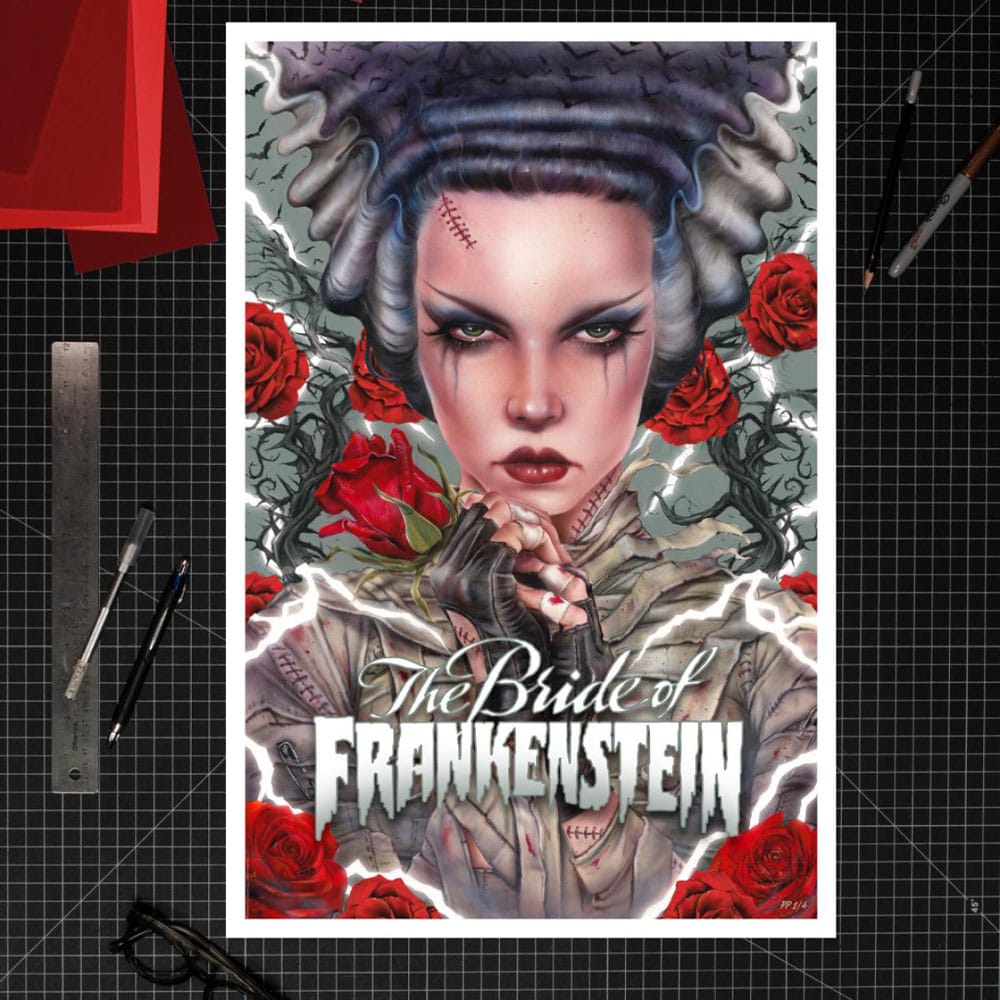 Frankensteins Braut Kunstdruck Bride Afterlife by Brian M. Viveros 61 x 41 cm - ungerahmt Image 2