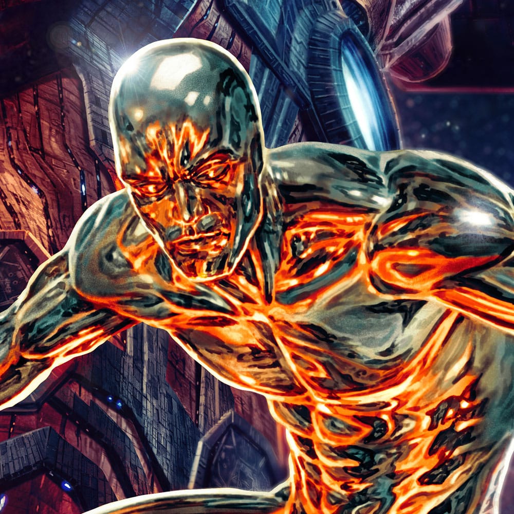 Marvel Kunstdruck Galactus and the Silver Surfer 61 x 41 cm - ungerahmt Image 4