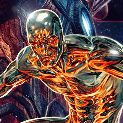 Marvel Kunstdruck Galactus and the Silver Surfer 61 x 41 cm - ungerahmt Image 4