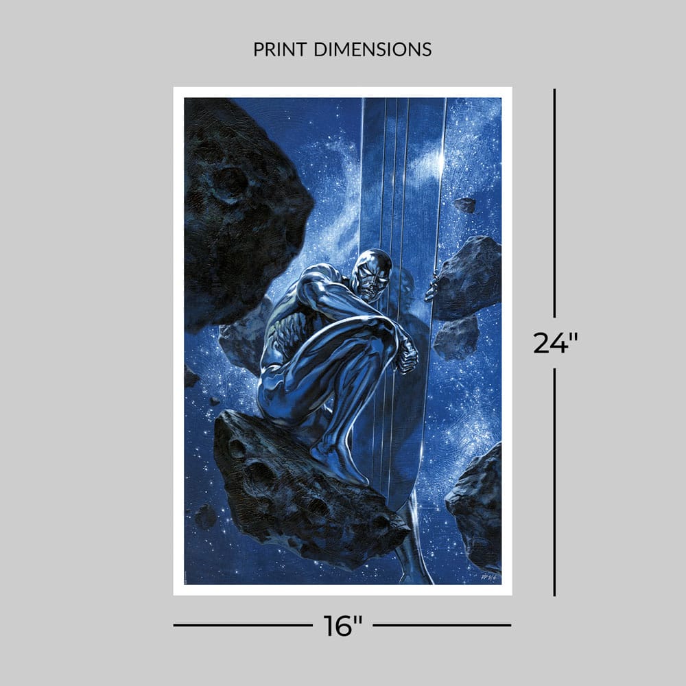 Marvel Kunstdruck Silver Surfer: Ghost Light 61 x 41 cm - ungerahmt Image 5