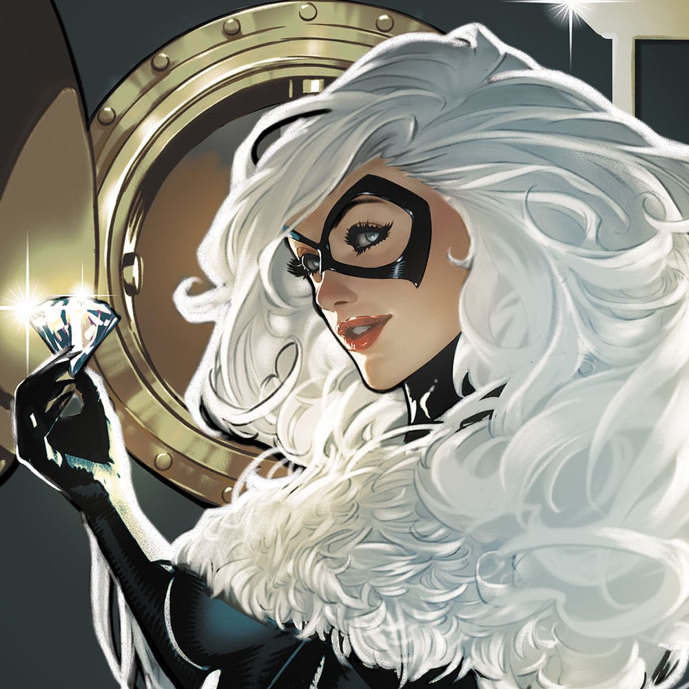 The Amazing Spider-Man Kunstdruck Cosmic Black Cat 61 x 41 cm - ungerahmt Image 3