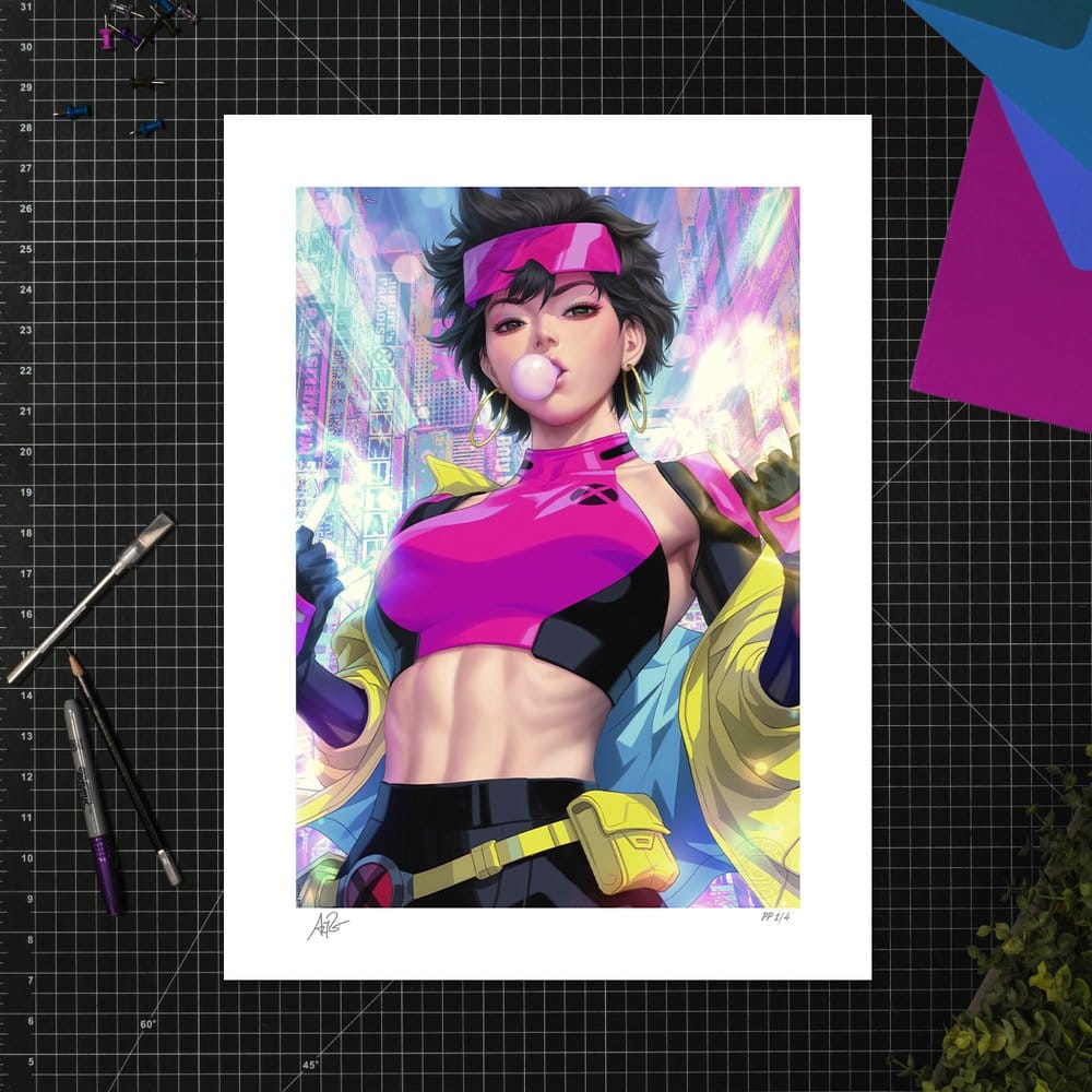 X-Men Marvel Kunstdruck Jubilee 46 x 61 cm - ungerahmt Image 2