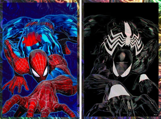 Marvel Kunstdrucke 2er-Set Spider-Man '94 Deluxe Set 61 x 41 cm - ungerahmt Image 1
