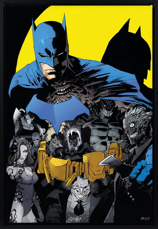 DC Comics Kunstdruck Batman #1 (High-Gloss Black Edition) 41 x 61 cm - ungerahmt Image 1
