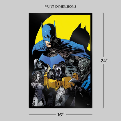 DC Comics Kunstdruck Batman #1 (High-Gloss Black Edition) 41 x 61 cm - ungerahmt Image 5