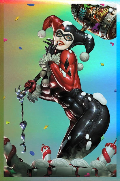 DC Comics Kunstdruck Harley Quinn (Exclusive Edition) 41 x 61 cm - ungerahmt Image 1