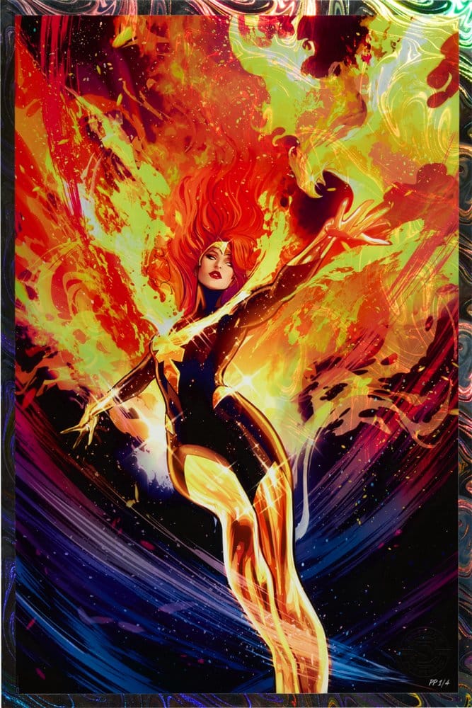 Marvel X-Men Kunstdruck Phoenix 61 x 41 cm - ungerahmt Image 1