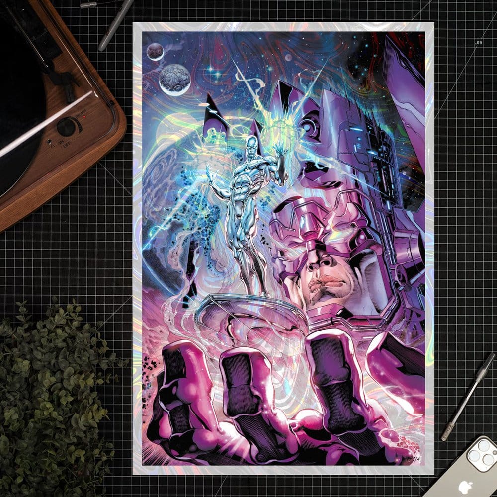 Marvel Kunstdruck Death of the Silver Surfer 41 x 61 cm - ungerahmt Image 2