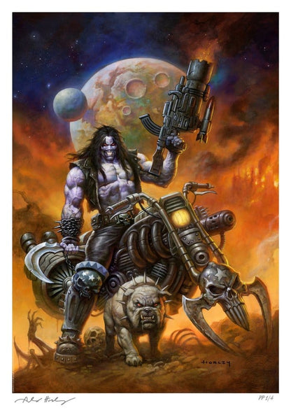 DC Comics Kunstdruck Lobo™: The Main Man by Alex Horley 46 x 61 cm - ungerahmt Image 1