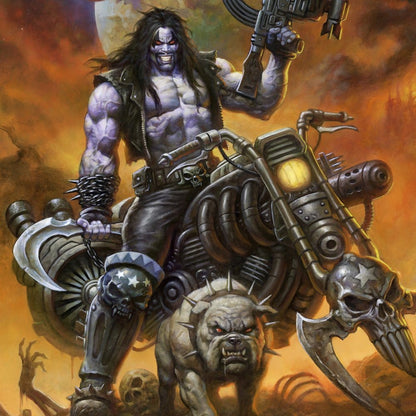 DC Comics Kunstdruck Lobo™: The Main Man by Alex Horley 46 x 61 cm - ungerahmt Image 3