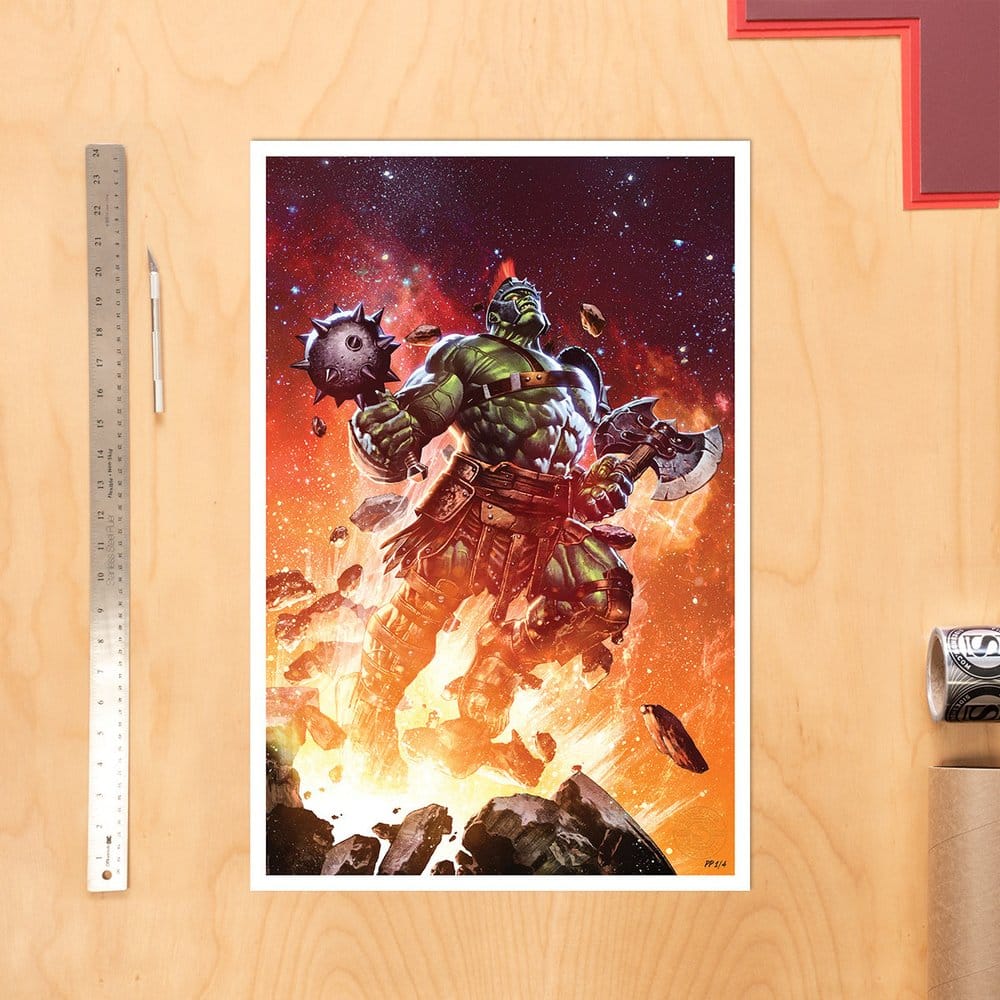 Marvel Kunstdruck Planet Hulk: Worldbreaker 41 x 61 cm - ungerahmt Image 2
