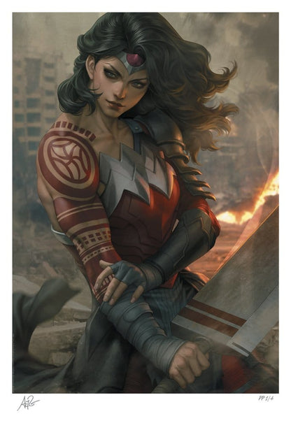 DC Comics Kunstdruck Absolute Wonder Woman 46 x 61 cm - ungerahmt Image 1