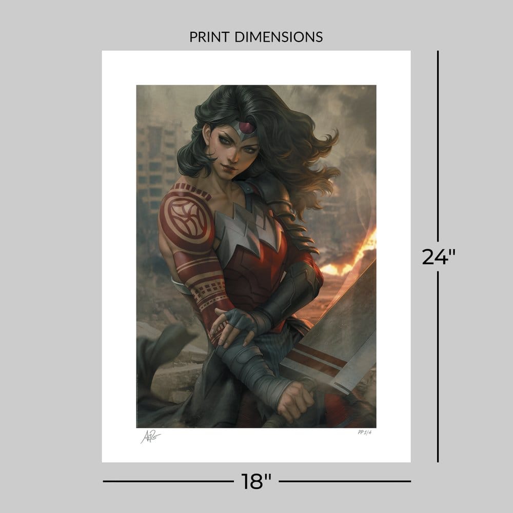 DC Comics Kunstdruck Absolute Wonder Woman 46 x 61 cm - ungerahmt Image 7