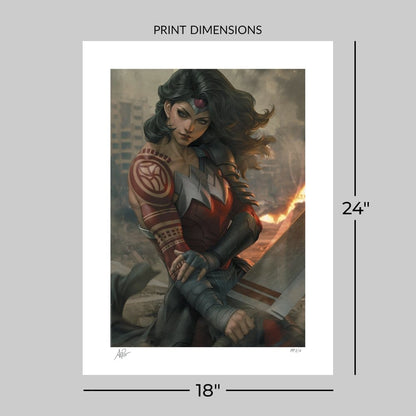 DC Comics Kunstdruck Absolute Wonder Woman 46 x 61 cm - ungerahmt Image 7