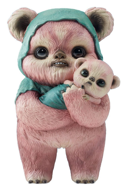 Star Wars Designer Statue Ewok by Mab Graves Pink Variant 18 cm Image 1