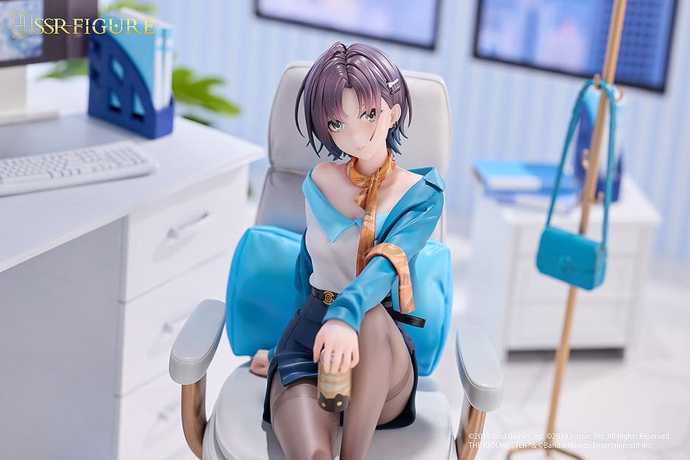 The Idolmaster: Shiny Colors x Mahjong Soul PVC Figur 1/7 Toru Asakura Effortless Work Ver. 21 cm Image 3