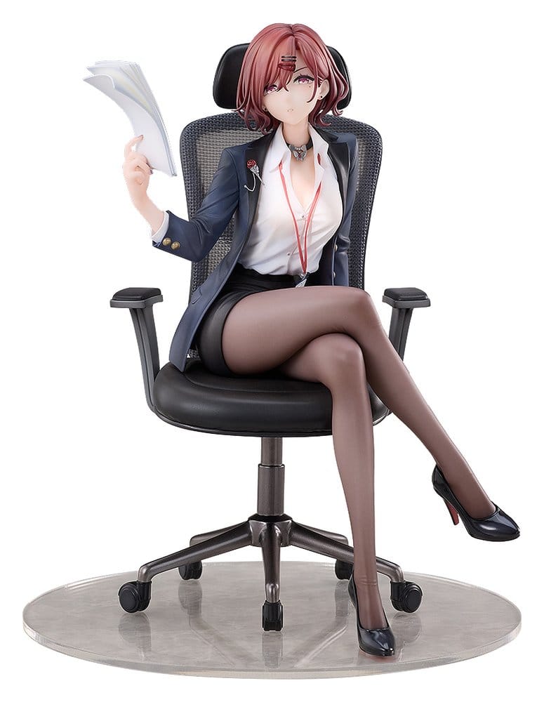 The Idolmaster Shiny Colors x Mahjong Soul PVC Figur 1/7 Madoka Higuchi Effortless Work Ver. 21 cm Image 1