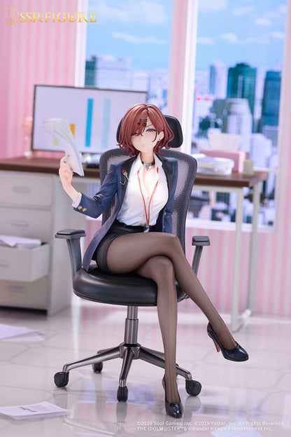 The Idolmaster Shiny Colors x Mahjong Soul PVC Figur 1/7 Madoka Higuchi Effortless Work Ver. 21 cm Image 3