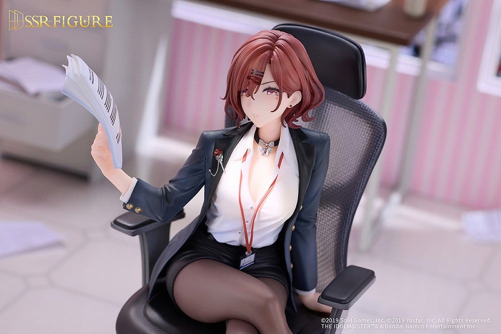 The Idolmaster Shiny Colors x Mahjong Soul PVC Figur 1/7 Madoka Higuchi Effortless Work Ver. 21 cm Image 6