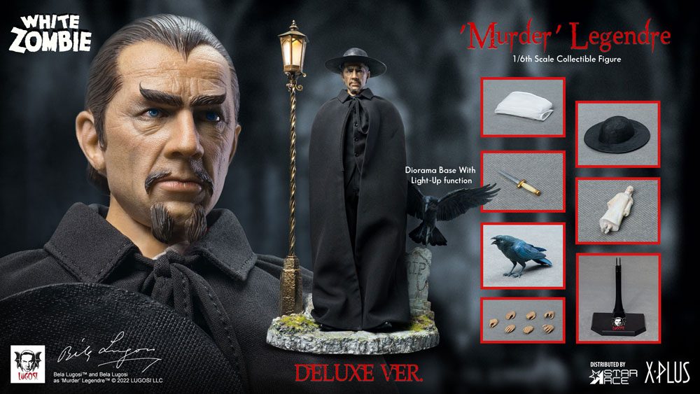 The White Zombie My Favourite Movie Actionfigur 1/6 Murder Legendre (Bela Lugosi) Deluxe Ver. 30 cm Image 12