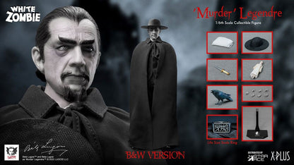 The White Zombie My Favourite Movie Actionfigur 1/6 Murder Legendre (Bela Lugosi) B&W Version 30 cm Image 1