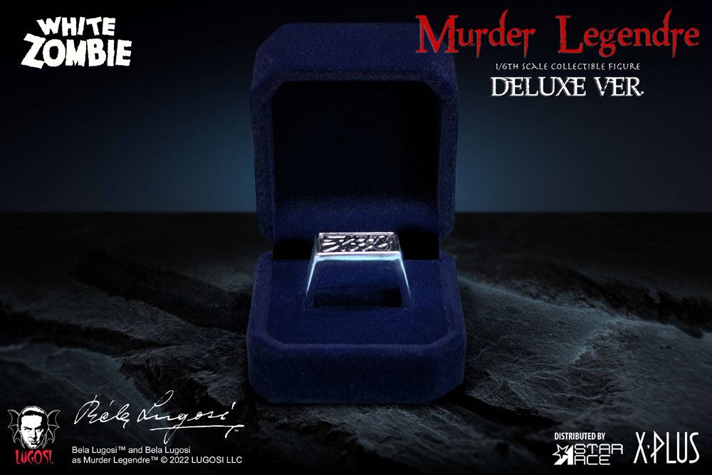 The White Zombie My Favourite Movie Actionfigur 1/6 Murder Legendre (Bela Lugosi) B&W Version 30 cm Image 2