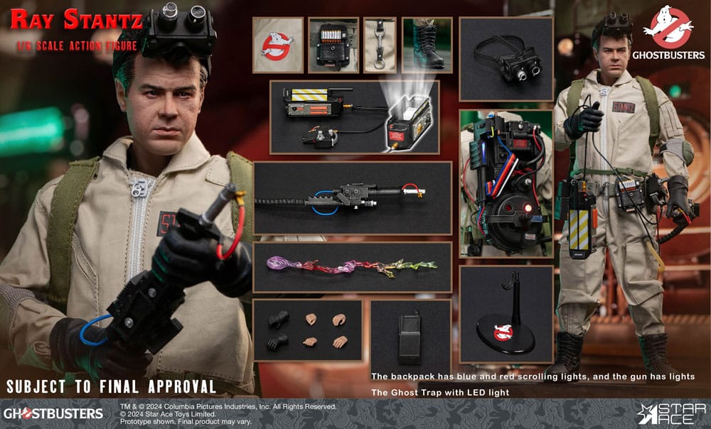 Ghostbusters (1984) Actionfigur 1/6 Ray Stantz 30 cm Image 6
