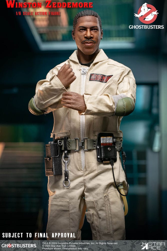 Ghostbusters (1984) Actionfigur 1/6 Winston Zeddemore 30 cm Image 3