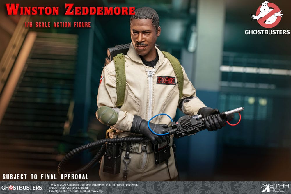 Ghostbusters (1984) Actionfigur 1/6 Winston Zeddemore 30 cm Image 5