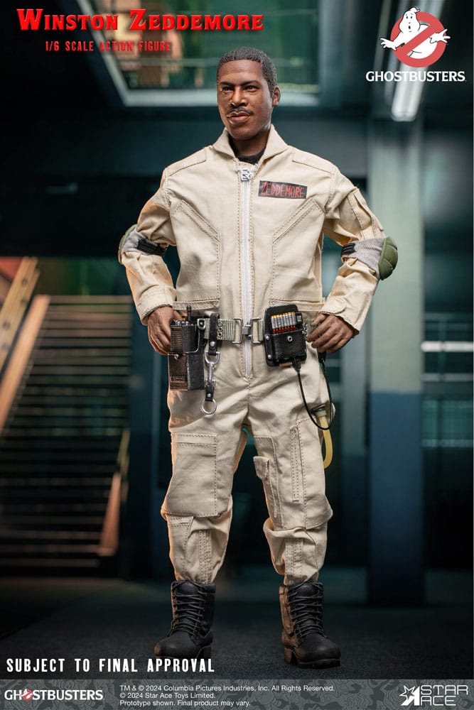 Ghostbusters (1984) Actionfigur 1/6 Winston Zeddemore 30 cm Image 1