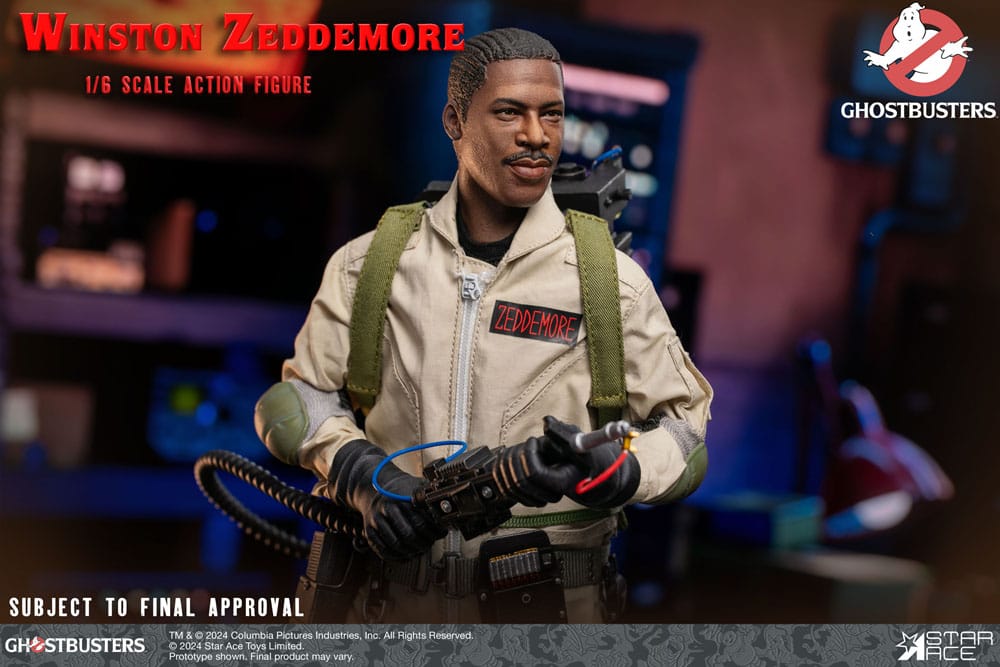Ghostbusters (1984) Actionfigur 1/6 Winston Zeddemore 30 cm Image 6