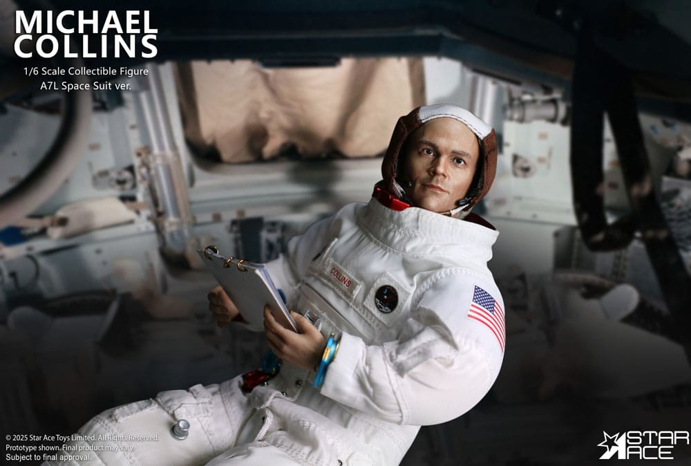 NASA Apollo 11 Actionfigur 1/6 Michael Collins 30 cm Image 4