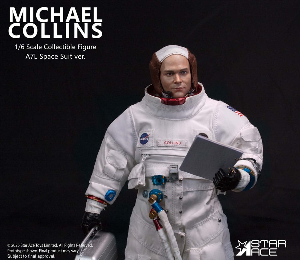 NASA Apollo 11 Actionfigur 1/6 Michael Collins 30 cm Image 7