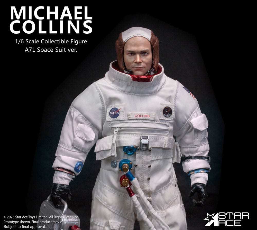 NASA Apollo 11 Actionfigur 1/6 Michael Collins 30 cm Image 8
